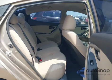 2014 Hyundai Elantra Se z USA, uszkodzony, nr VIN 5NPDH4AE3EH519825